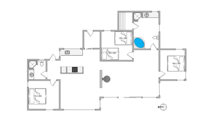 Ferienhaus i6505 in Nordsøvej 452, Søndervig - Bild #13