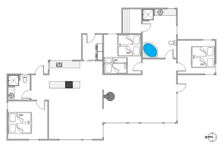 Ferienhaus i6505 in Nordsøvej 452, Søndervig - Bild #13