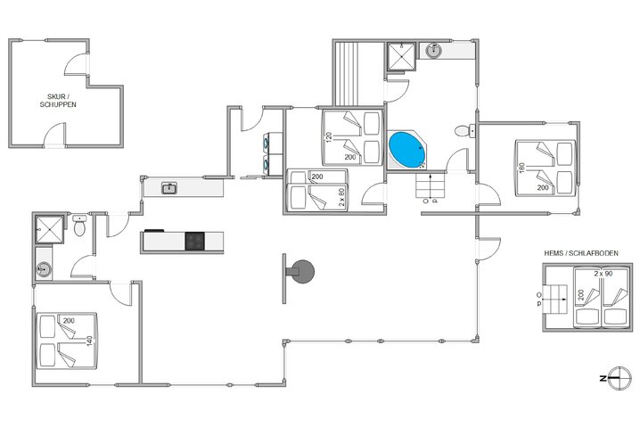 Sommerhus i6505 på Nordsøvej 452, Søndervig - Billede #13