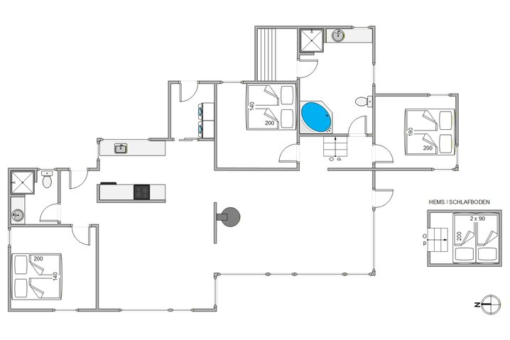 Sommerhus i6505 på Nordsøvej 452, Søndervig - Billede #13