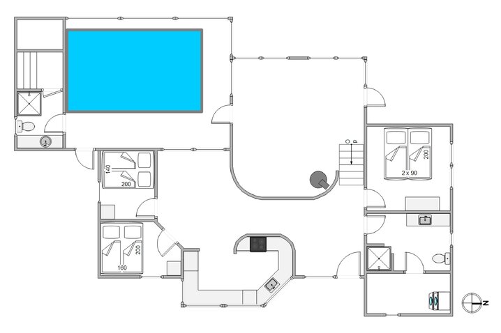 Ferienhaus i6510 in Hvidbjergvej 109, Søndervig - Bild #13