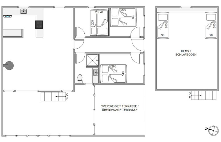 Ferienhaus i6514 in Hjelmevej 7, Søndervig - Bild #13