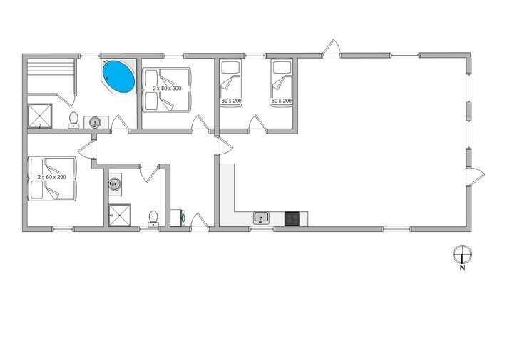 Sommerhus i6516 på Holdvej 9B, Søndervig - Billede #13