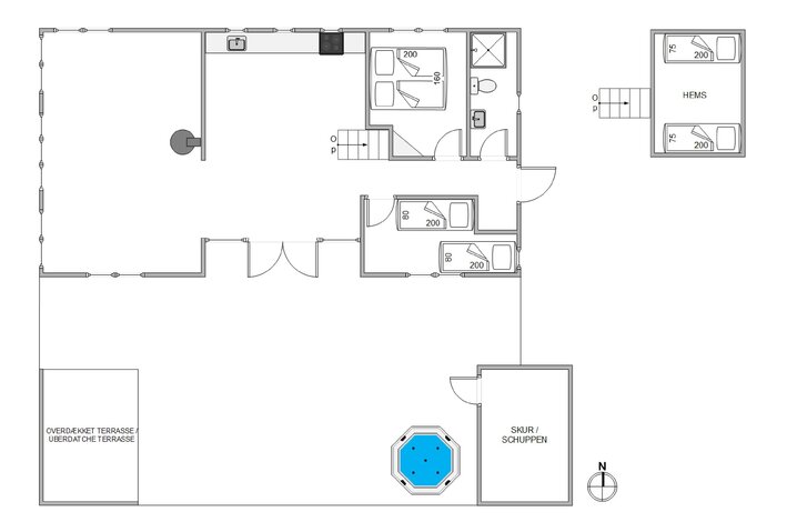 Ferienhaus i6517 in Sand Holms Vej 16, Søndervig - Bild #13