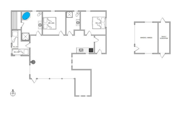 Sommerhus i6520 på Wolle Friks Vej 40, Søndervig - Billede #13