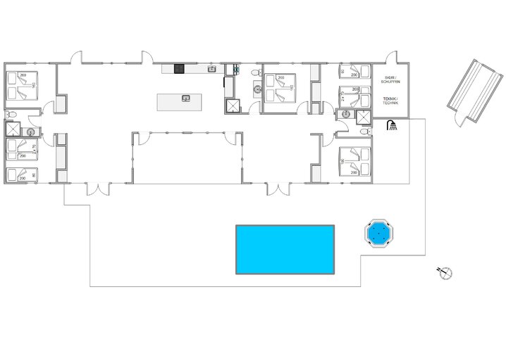 Ferienhaus i6522 in Lodbergsvej 83, Søndervig - Bild #5