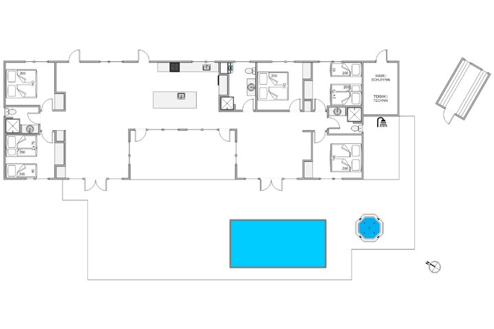 Ferienhaus i6522 in Lodbergsvej 83, Søndervig - Bild #5