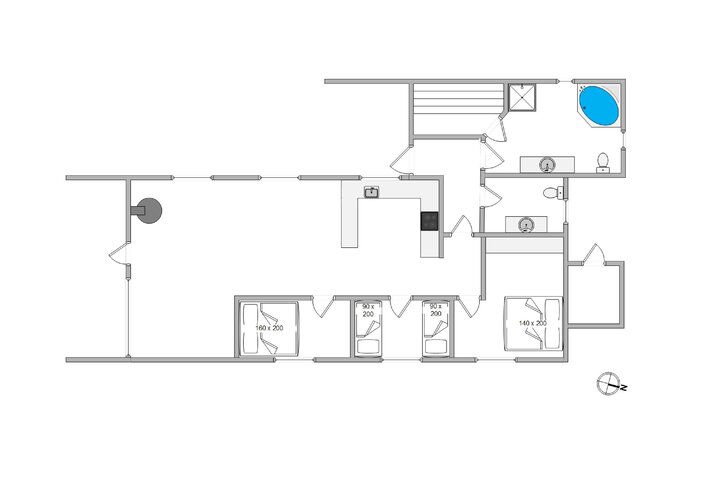 Sommerhus i6523 på Nordsøvej 87, Søndervig - Billede #13