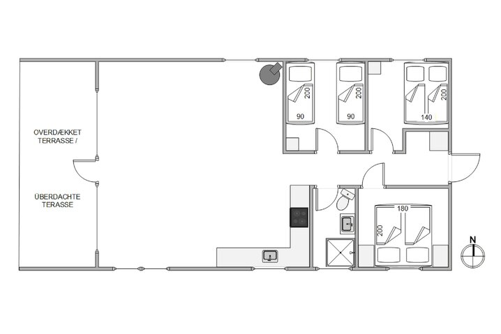 Ferienhaus i6542 in Krattet 19, Søndervig - Bild #13