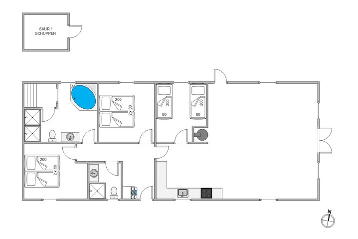 Sommerhus i6547 på Holdvej 9A, Søndervig - Billede #13