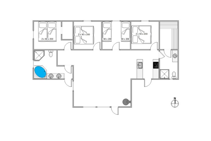 Sommerhus i6554 på Hafavej 139, Søndervig - Billede #13