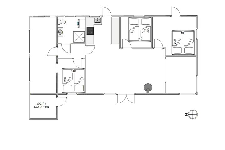 Ferienhaus i6562 in Sand Holms Vej 76, Søndervig - Bild #13