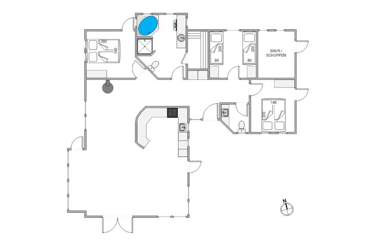 Sommerhus i6564 på Nordsøvej 196, Søndervig - Billede #13