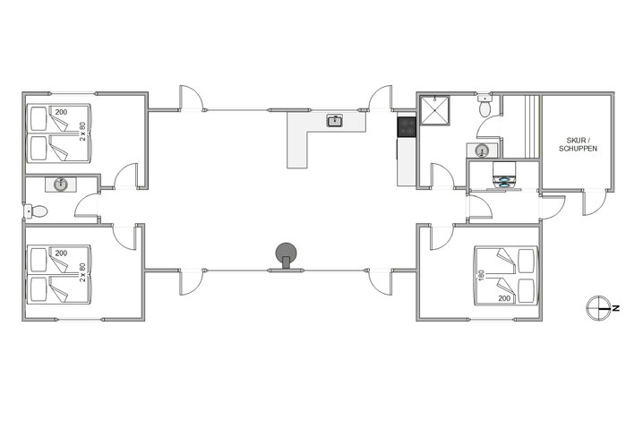 Ferienhaus i6589 in Lodbergsvej 62, Søndervig - Bild #13