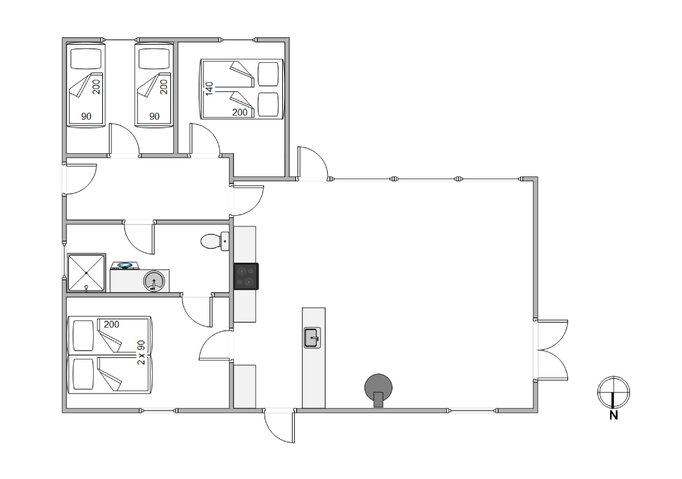 Sommerhus i6607 på Ane Kathrines Vej 4, Søndervig - Billede #13