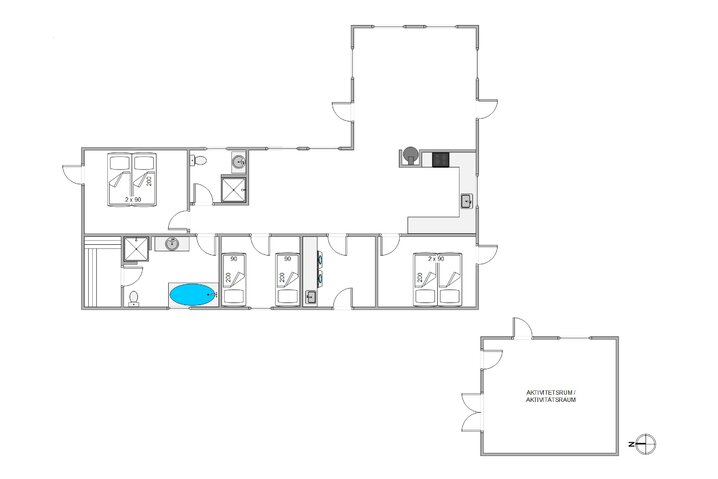 Sommerhus i6619 på Nordsøvej 107, Søndervig - Billede #5