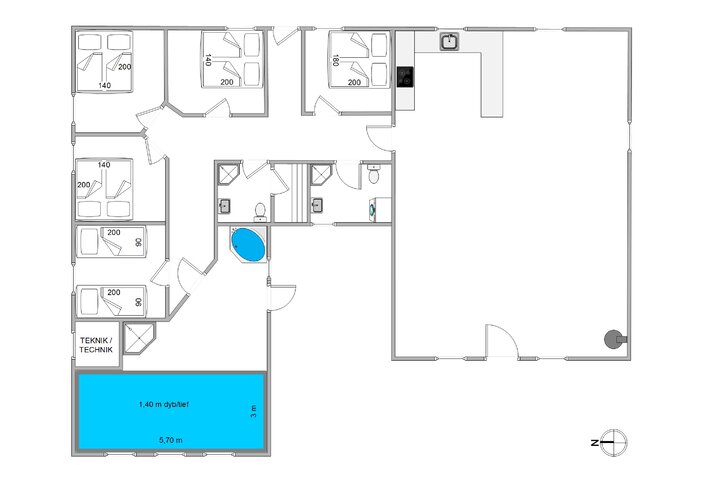 Sommerhus i6623 på Krattet 31, Søndervig - Billede #13