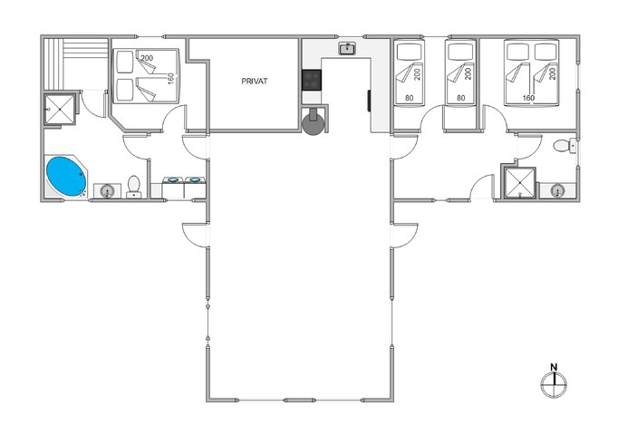 Ferienhaus i6630 in Hafavej 45, Søndervig - Bild #13