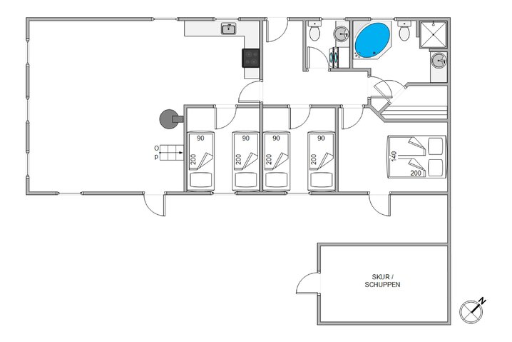 Sommerhus i6639 på Harbo Stages Vej 5, Søndervig - Billede #13