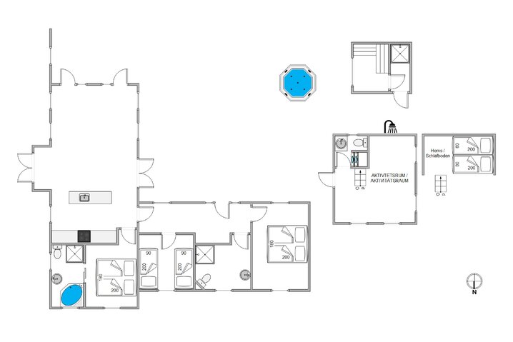 Ferienhaus i6650 in Lodbergsvej 91, Søndervig - Bild #5