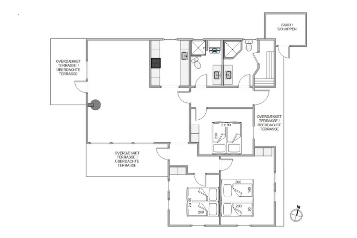 Ferienhaus i6651 in Hvidbjergvej 25, Søndervig - Bild #4