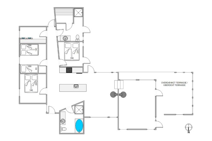 Ferienhaus i6654 in Hjelmevej 161, Søndervig - Bild #13