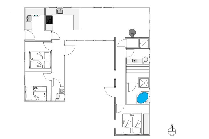 Sommerhus i6666 på Hafavej 133, Søndervig - Billede #13