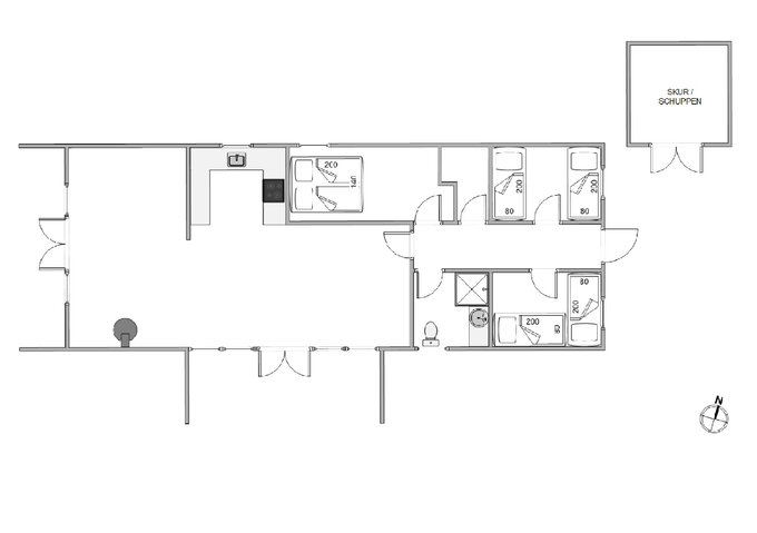 Ferienhaus i6674 in Hvidbjergvej 27, Søndervig - Bild #13