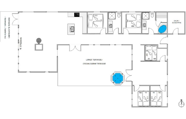 Sommerhus i6680 på Lodbergsvej 193, Søndervig - Billede #13