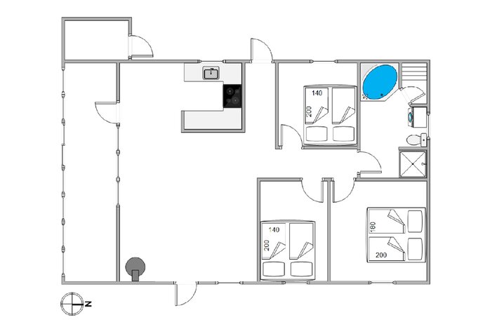 Sommerhus i6717 på P Snejkers vej 49, Søndervig - Billede #13