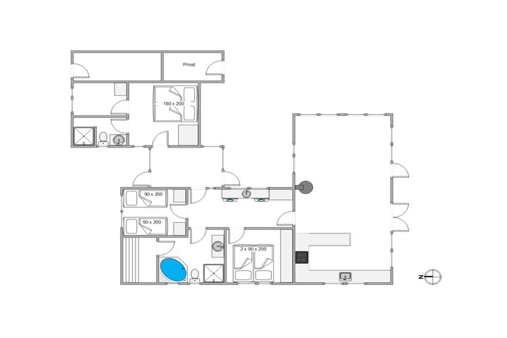 Ferienhaus i6721 in Nordlysvej 6, Søndervig - Bild #13