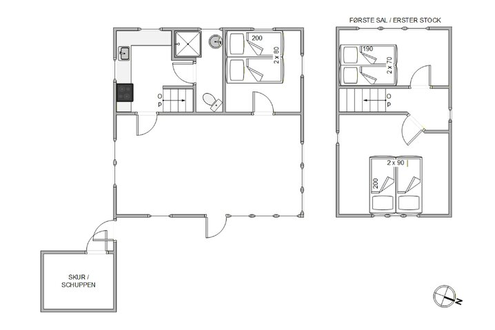 Ferienhaus i6725 in Lodbergsvej 235, Søndervig - Bild #13