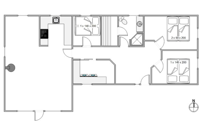 Sommerhus i6729 på Nordsøvej 14, Søndervig - Billede #13