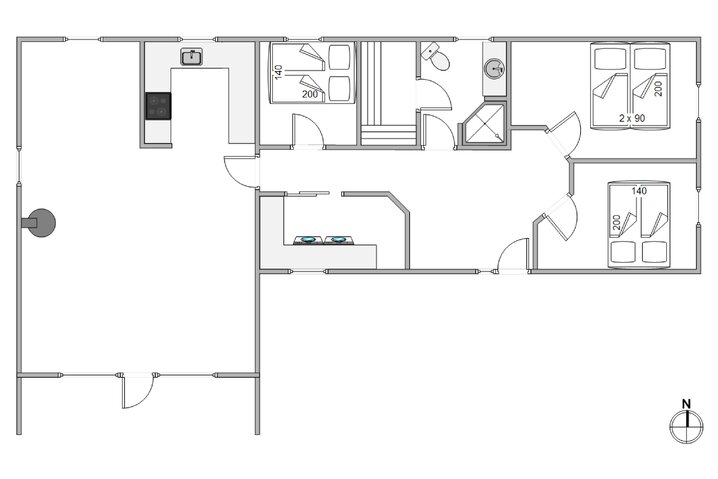 Sommerhus i6729 på Nordsøvej 14, Søndervig - Billede #13