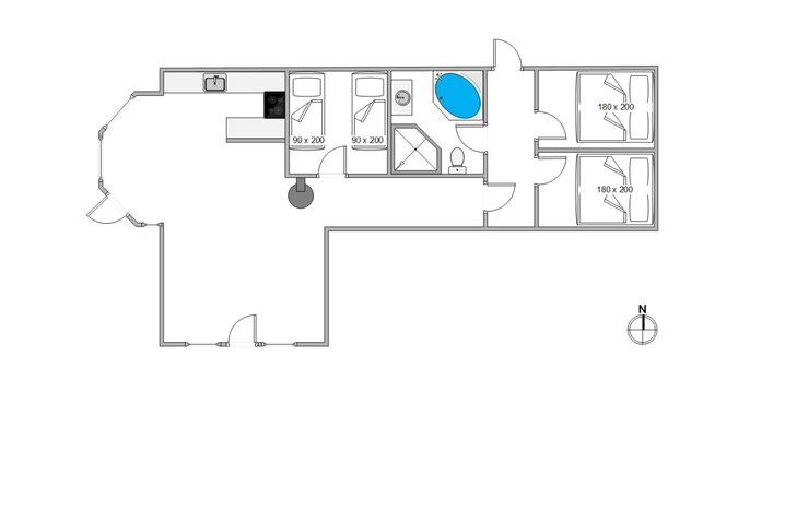 Ferienhaus i6731 in Nordsøvej 61, Søndervig - Bild #13