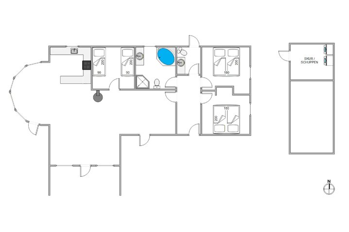 Ferienhaus i6731 in Nordsøvej 61, Søndervig - Bild #5