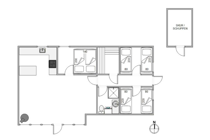 Sommerhus i6742 på Jakob Bondes Vej 79, Søndervig - Billede #13