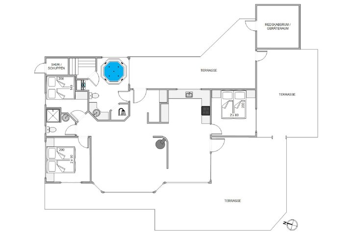 Ferienhaus i6762 in Hjelmevej 139, Søndervig - Bild #13