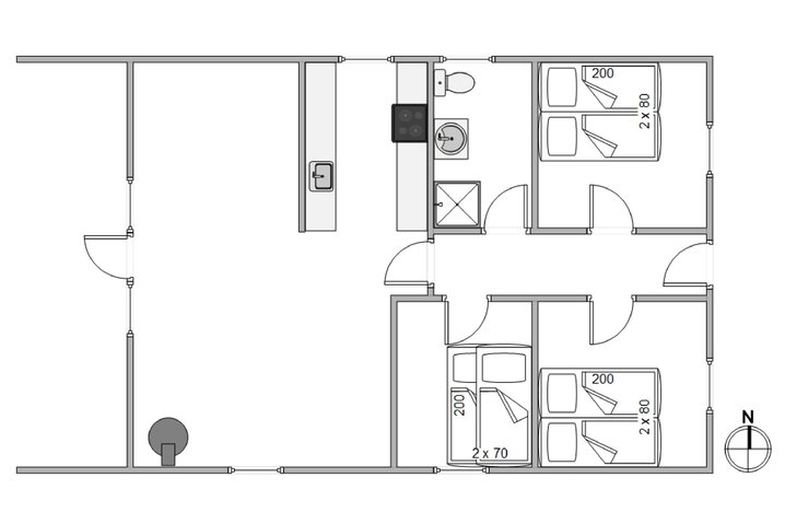 Ferienhaus i6783 in Frans Julius Vej 31, Søndervig - Bild #5