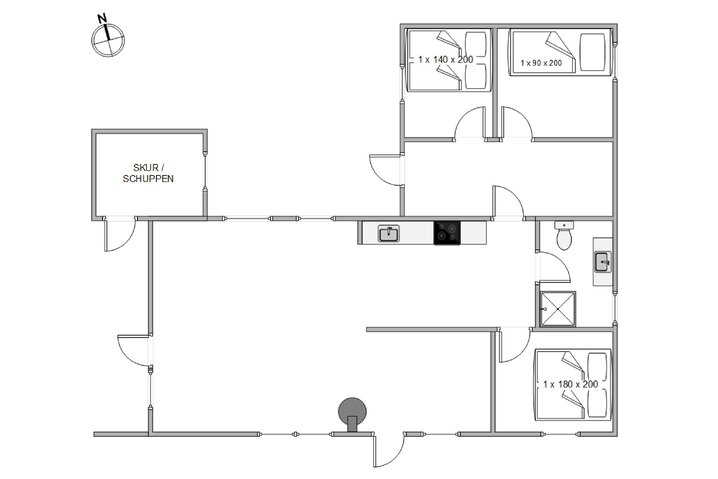 Ferienhaus i6792 in Hjelmevej 135, Søndervig - Bild #13