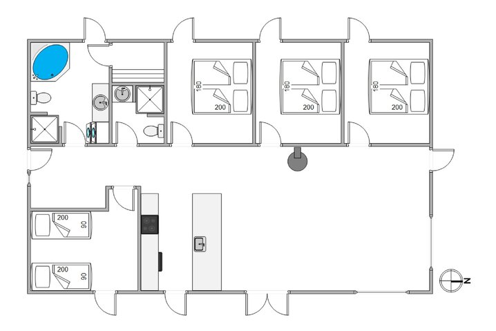 Sommerhus i6802 på Harbo Stages Vej 7, Søndervig - Billede #13