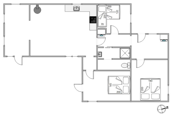 Ferienhaus i6807 in Sand Holms Vej 29, Søndervig - Bild #13