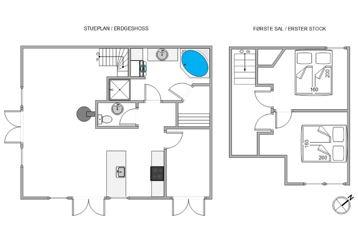 Ferienhaus i6823 in Badevej 20 F3, Søndervig - Bild #13