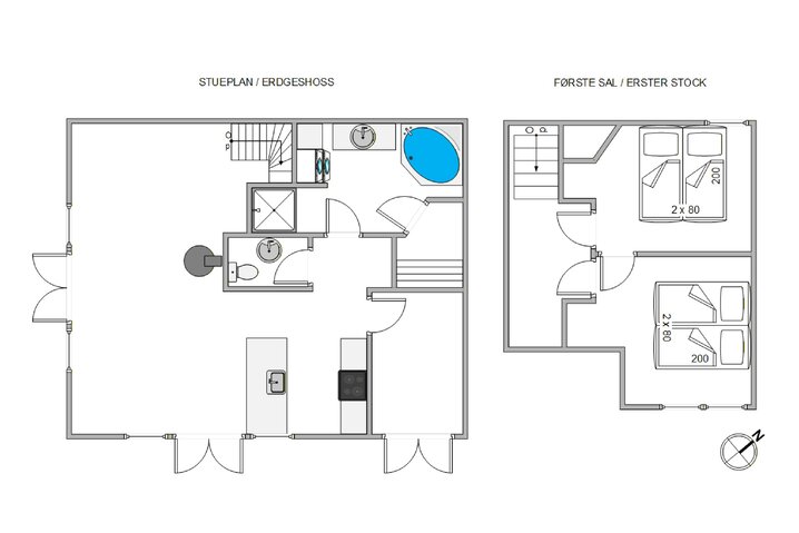 Ferienhaus i6823 in Badevej 20 F3, Søndervig - Bild #5
