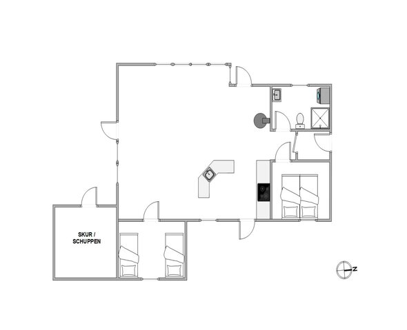 Ferienhaus i6824 in Wolle Friks Vej 37, Søndervig - Bild #13