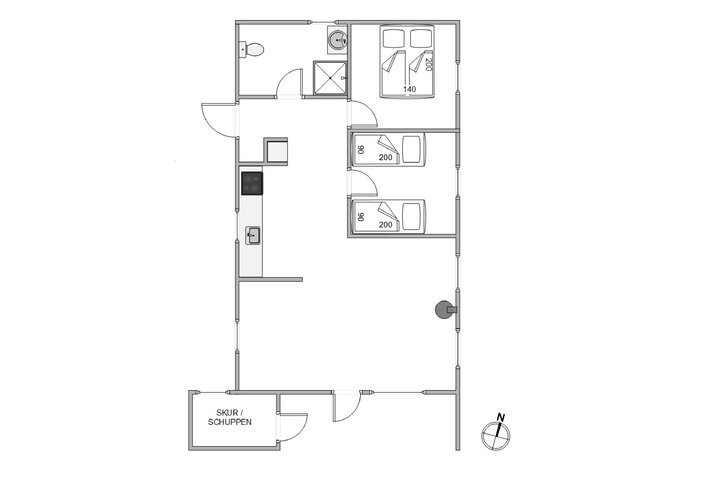 Sommerhus i6825 på Hjelmevej 125, Søndervig - Billede #13