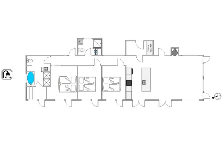 Ferienhaus i6834 in Jens Jensens Vej 64, Søndervig - Bild #13