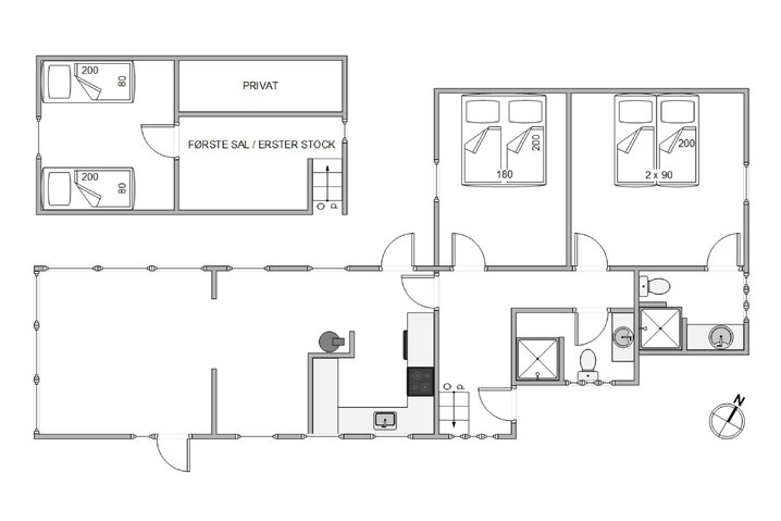 Ferienhaus i6836 in Lodbergsvej 383, Søndervig - Bild #5