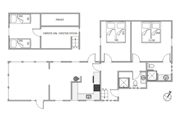 Ferienhaus i6836 in Lodbergsvej 383, Søndervig - Bild #5