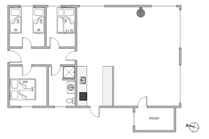 Ferienhaus i6837 in Hjelmevej 1, Søndervig - Bild #13